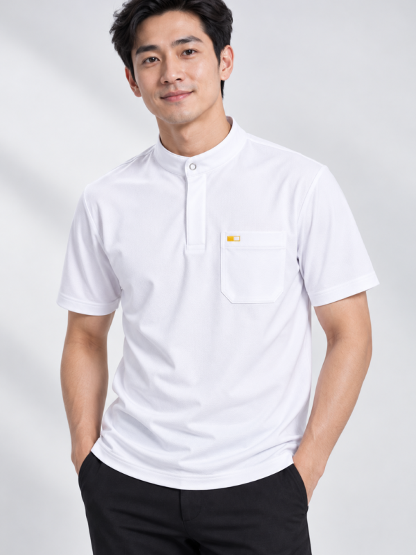 ÁO CỔ TRỤ THÊU CỜ GIÁO HỘI CT2